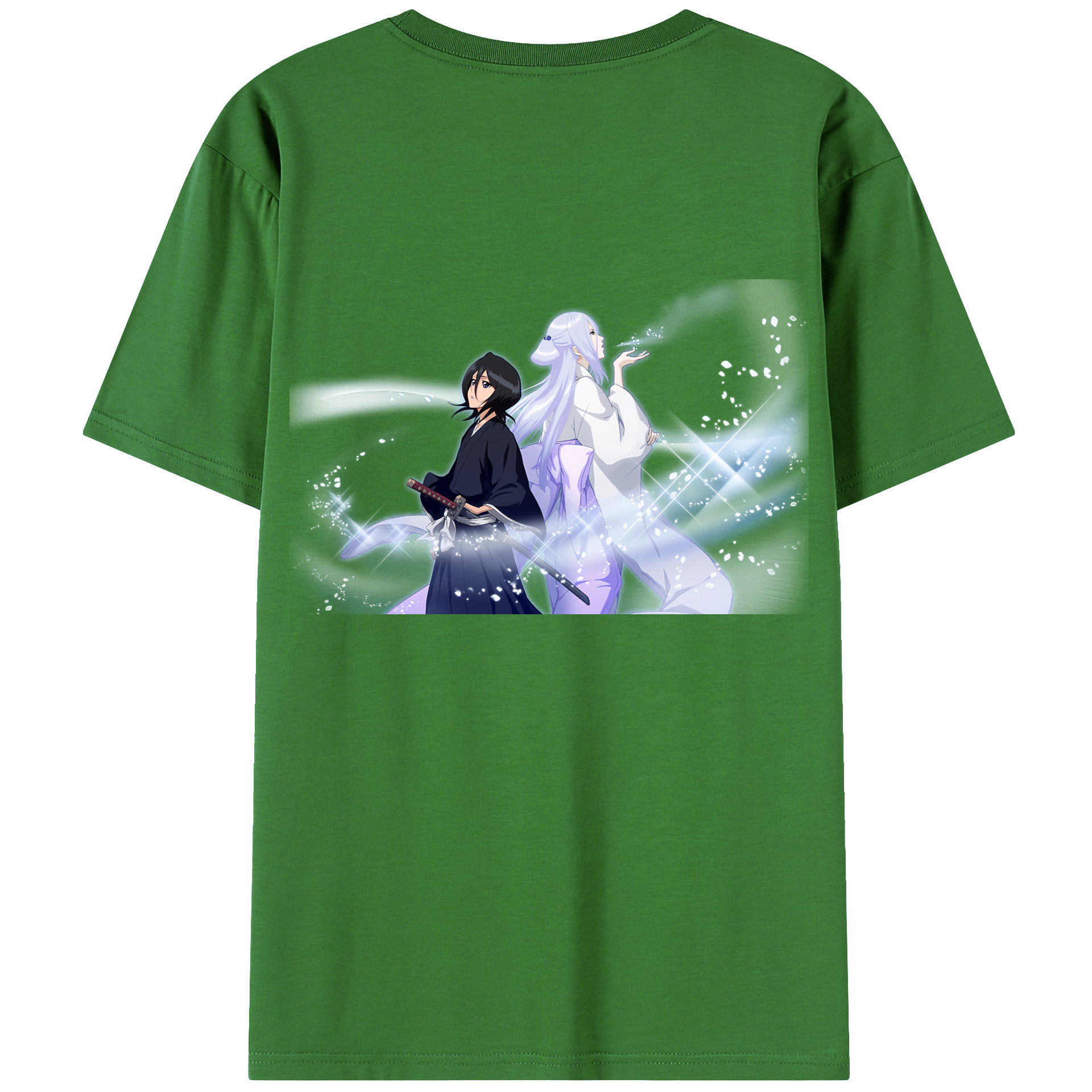 （画像用） ブリーチ 朽木ルキア BLEACH Kuchiki Rukia レディース半袖Tシャツ(バックプリント)